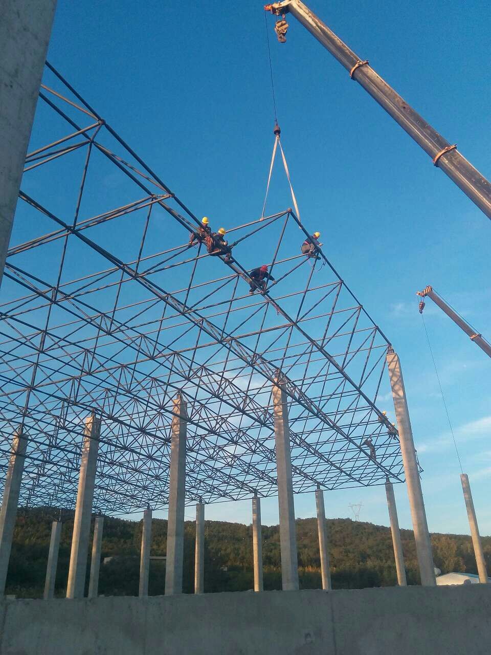 新沂物流园网架